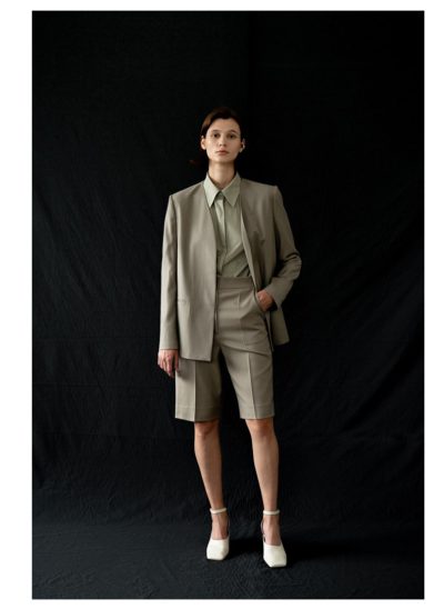 Start-Up Suzy Collarless Jacket benar-benar stylish (LEHA)